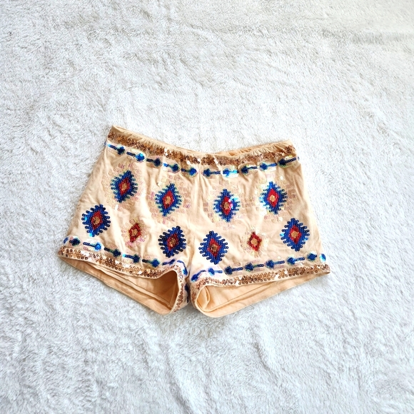 Hot and Delicious Shorts Sequin Hot Pants Dance Shorts Poshmark